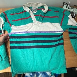 Barbarian Striped Rugby Polo Shirt